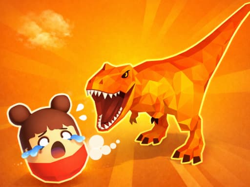 Dinosaur Rampage game screenshot - action - Free online game