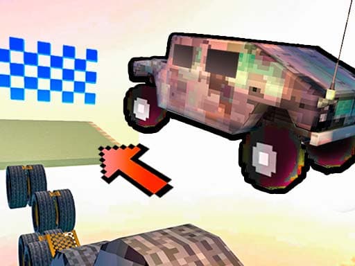 Slippery Descent By Car game screenshot - racing - Free online game