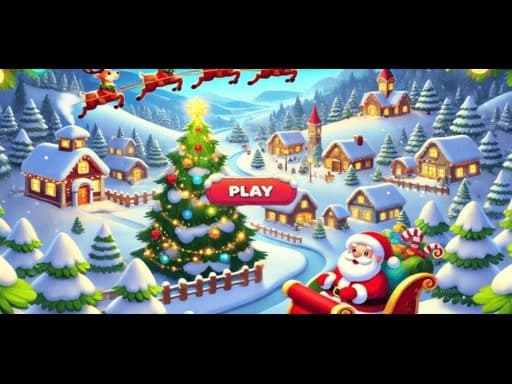 Snowmans Naughty Trap game screenshot - adventure - Free online game