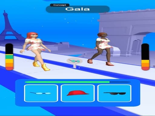 Fashion Walk intactgift game screenshot - girls - Free online game