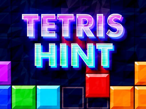 Tetris Hint game screenshot - puzzles - Free online game