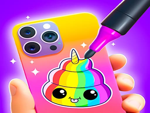 Mobile Phone Case Diy game screenshot - hypercasual - Free online game