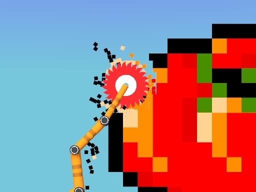 Voxel Destroyer game screenshot - hypercasual - Free online game