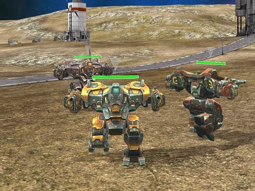 War Robot Earth Survival game screenshot - action - Free online game