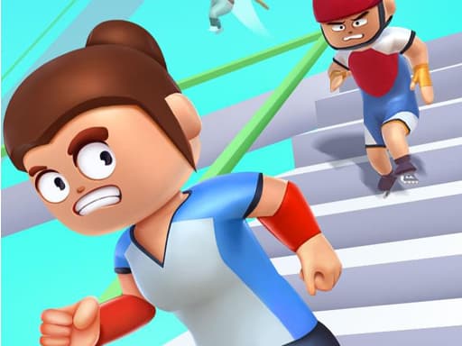 Parkour Rush game screenshot - arcade - Free online game