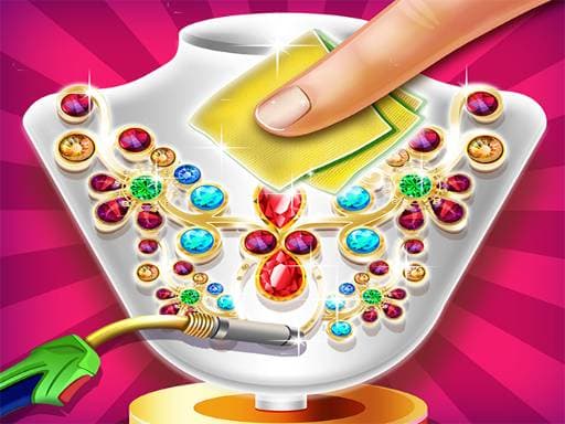 Jewelry Shop Games Princess Design game screenshot - girls - Free online game