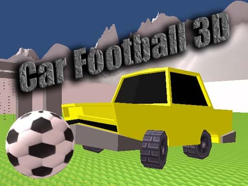 Car Football 3D game screenshot - soccer - Free online game