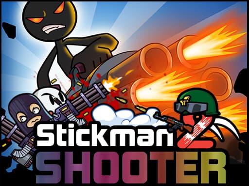 Stickman Shooter 2 game screenshot - shooting - Free online game