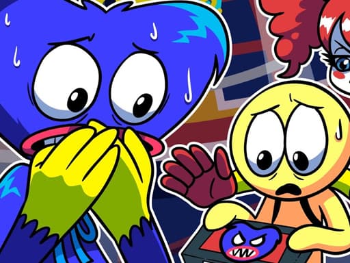 Captura de pantalla del juego Poppy Playtime Hidden Ghost - adventure - Juego gratuito en línea