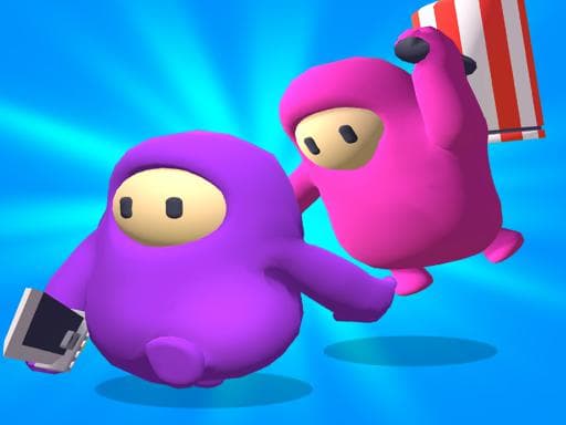 Fall Heroes Fun Guys Run game screenshot - hypercasual - Free online game