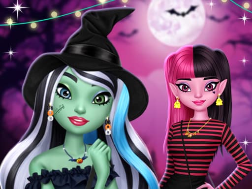 Monster High Spooky Fashion game screenshot - girls - Free online game