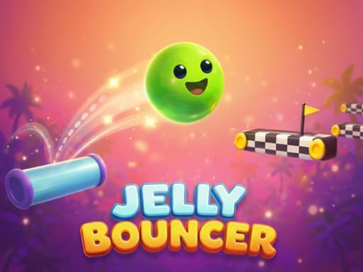 Slime Jelly Bouncer game screenshot - puzzles - Free online game