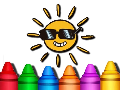 Easy to Paint Summer game screenshot - hypercasual - Free online game
