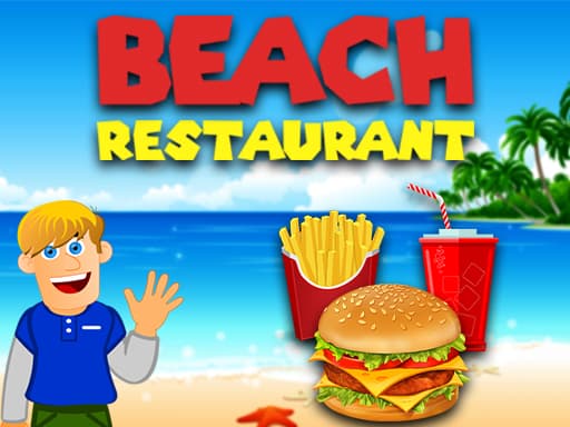 Beach Restaurant game screenshot - girls - Free online game