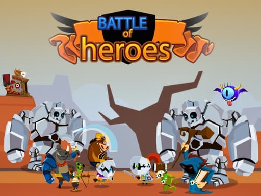 Battle Of Heros game screenshot - adventure - Free online game