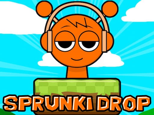 Captura de pantalla del juego Sprunki Drop - puzzles - Juego gratuito en línea