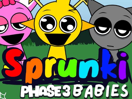 Captura de pantalla del juego Sprunki baby PHASE 3  - clicker - Juego gratuito en línea