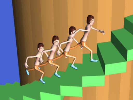 Captura de pantalla del juego Follow Jumper - 3d - Juego gratuito en línea