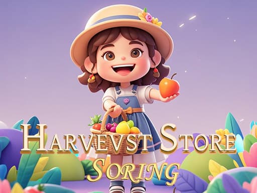 Captura de pantalla del juego Harvest Store Sorting - puzzles - Juego gratuito en línea