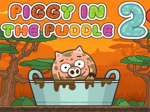 Captura de pantalla del juego Piggy In The Puddle game - adventure - Juego gratuito en línea