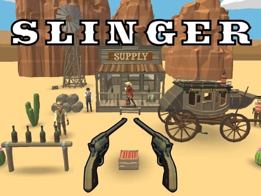 Captura de pantalla del juego Slinger 3D - shooting - Juego gratuito en línea