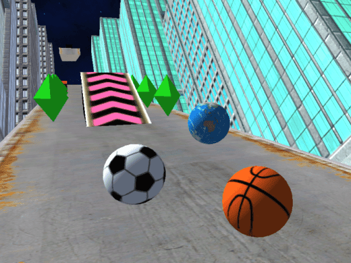 Captura de pantalla del juego Slope City 2 - hypercasual - Juego gratuito en línea