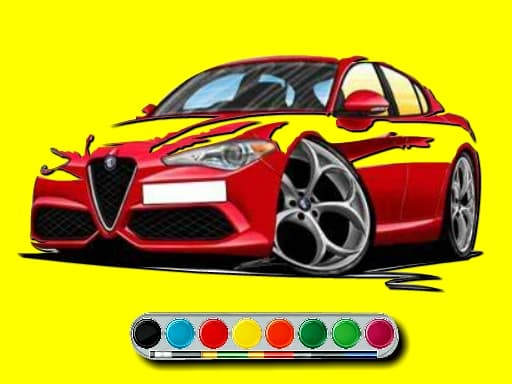 Alfa Romeo Coloring游戏截图 - girls - 免费在线游戏