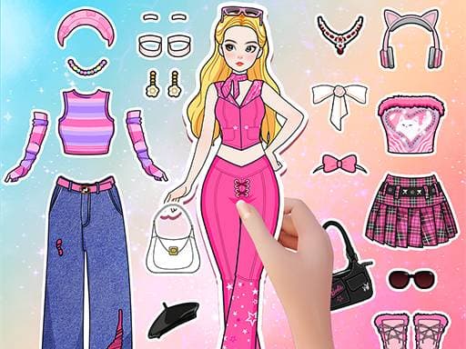Paper Doll Diary: Dress Up DIY游戏截图 - girls - 免费在线游戏