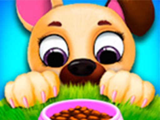 Captura de pantalla del juego Cute Pet Friends - Virtual Pet Care &amp; Dress up - girls - Juego gratuito en línea
