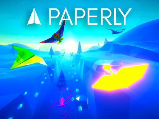 Captura de pantalla del juego PAPERLY: PAPER PLANE ADVENTURE - adventure - Juego gratuito en línea