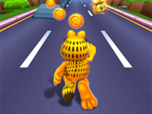 Garfield Rush game screenshot - adventure - Free online game