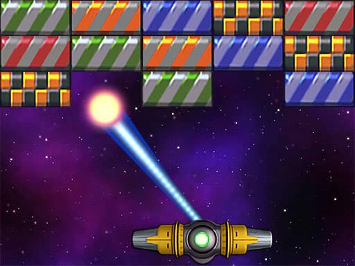 Captura de pantalla del juego Breakanoid - arcade - Juego gratuito en línea
