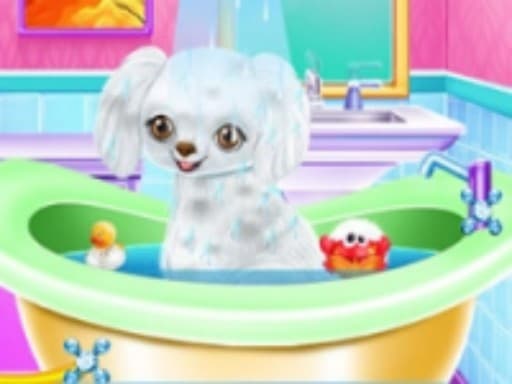 My New Poodle Friend - Pet Care Game游戏截图 - girls - 免费在线游戏