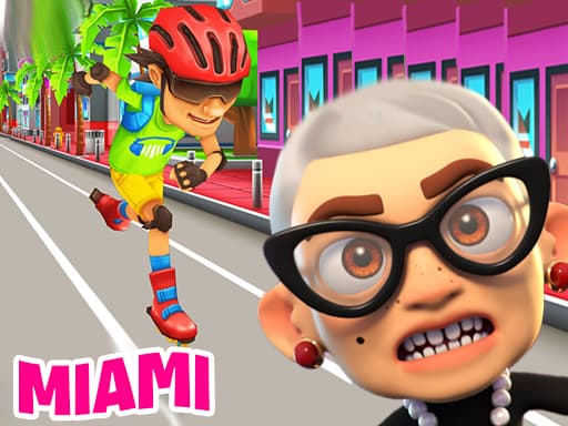 Angry Gran Miami游戏截图 - racing - 免费在线游戏