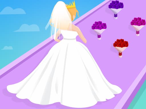 Bridge Race Wedding Master game screenshot - arcade - Free online game