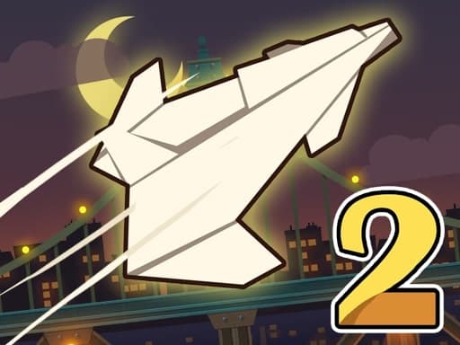 Paper Flight 2 game screenshot - clicker - Free online game