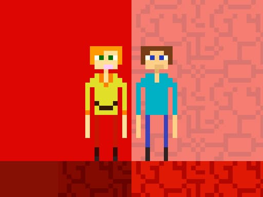 Two Player Stick Steve and Alex game screenshot - arcade - Free online game