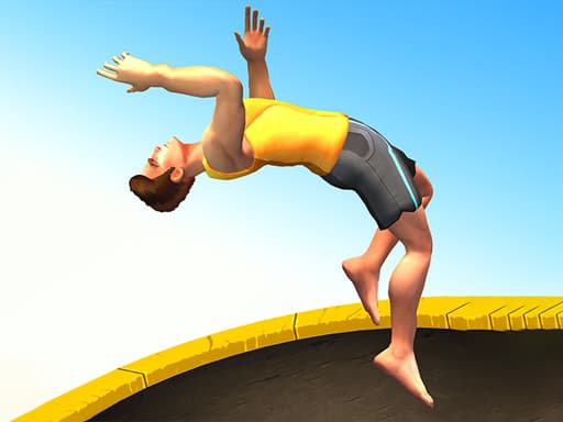 Captura de pantalla del juego Trampoline Master - sports - Juego gratuito en línea