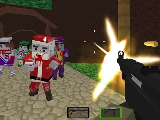 Captura de pantalla del juego PGA6 Combat Pixel Vehicle Zombies - shooting - Juego gratuito en línea