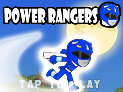 Captura de pantalla del juego Blue Ranger High Jump - boys - Juego gratuito en línea