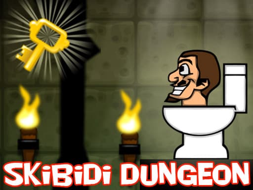 Captura de pantalla del juego Skibidi Dungeon Of Doom - puzzles - Juego gratuito en línea