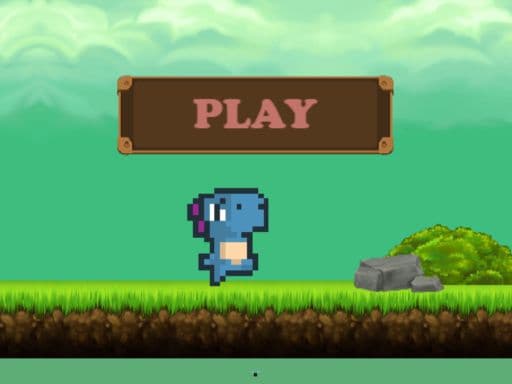 Dino Jump Game game screenshot - arcade - Free online game
