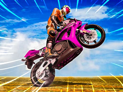 Crazy Wheelie Motorider游戏截图 - racing - 免费在线游戏