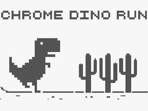 Chrome Dino Run游戏截图 - clicker - 免费在线游戏