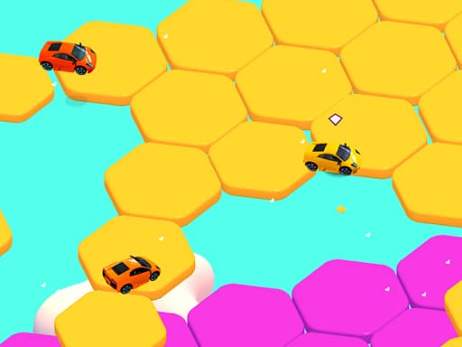 Sport Car - Hexagon游戏截图 - multiplayer - 免费在线游戏