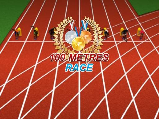 Captura de pantalla del juego 100 Meters Race - sports - Juego gratuito en línea
