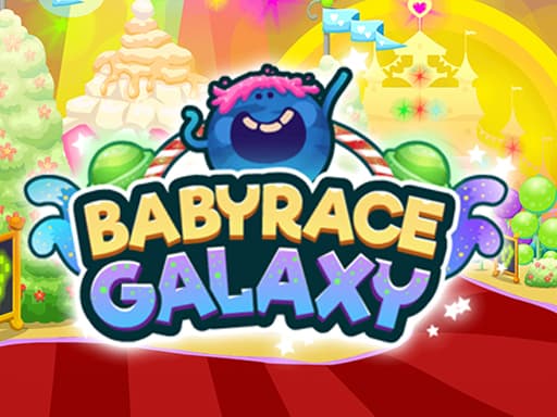 Captura de pantalla del juego Baby Race Galaxy - sports - Juego gratuito en línea