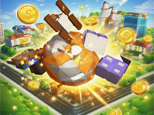 Big Rolling Ball game screenshot - puzzles - Free online game