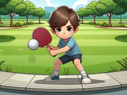Boy Ping Pong游戏截图 - hypercasual - 免费在线游戏