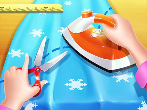 Baby Fashion Tailor Shop game screenshot - girls - Free online game
